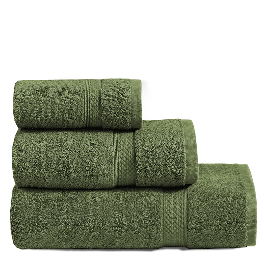 Olive Green Cotton Towel